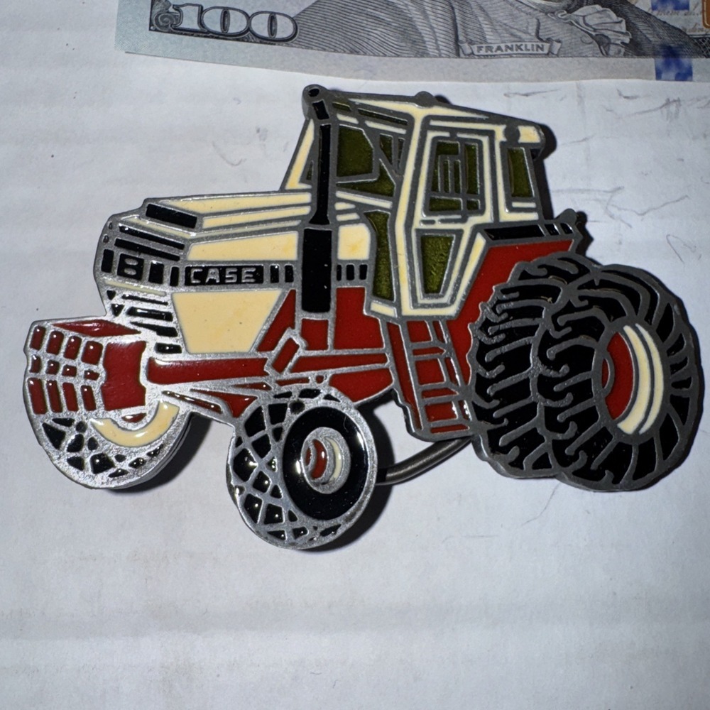 Vintage Rare New  Tractor Belt‎ Buckle Limited Edition Embossed